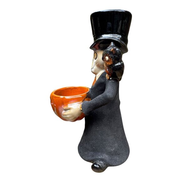 Yankee Candle Halloween 2010 Boney Bunch Owl Tea Light Holder By Mark Cook - Picture 4 of 7